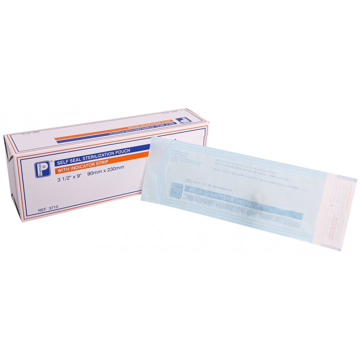 Premier Clearview Sterilisation Pouches 90 x 230mm