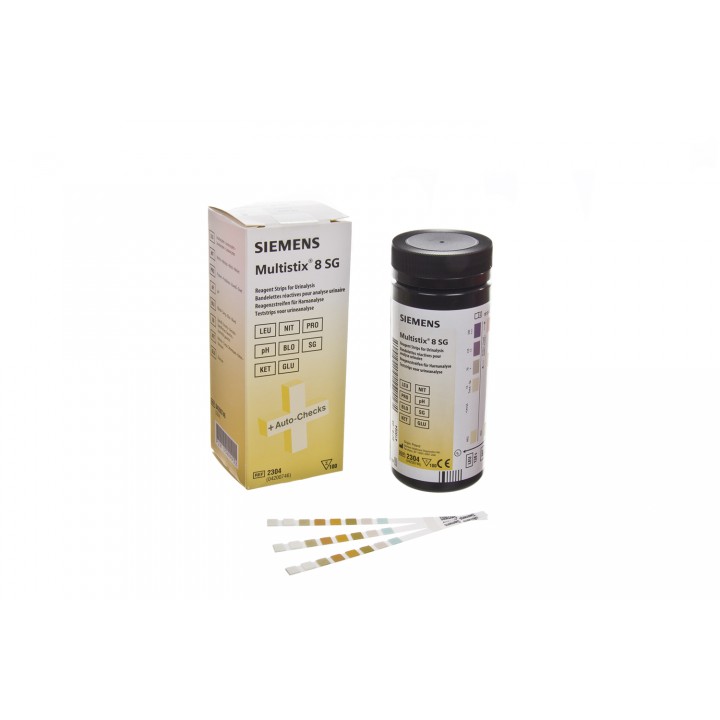 Multistix 8SG Urinalysis Strips 