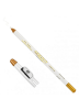 White Eyeliner Pencil with Built in Sharpener