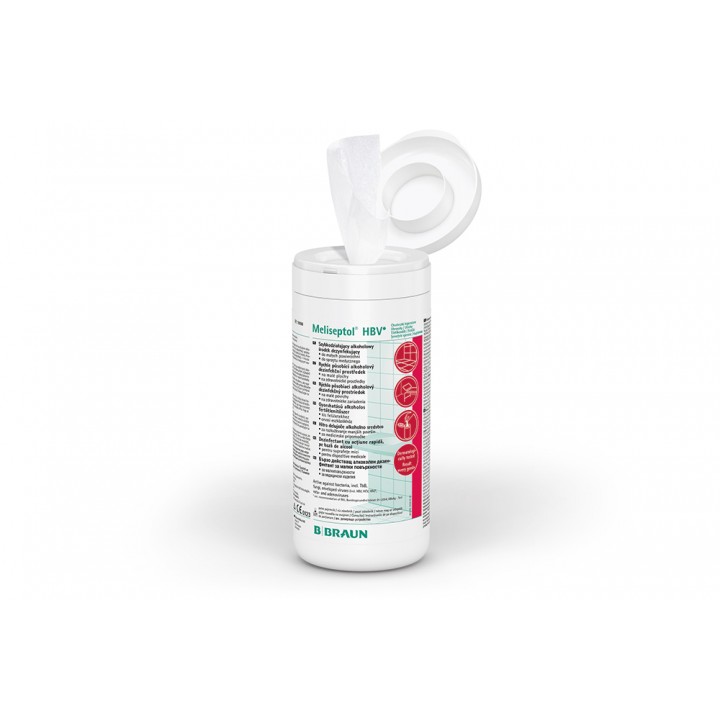 B/Braun Meliseptol HBV Wipes Tub