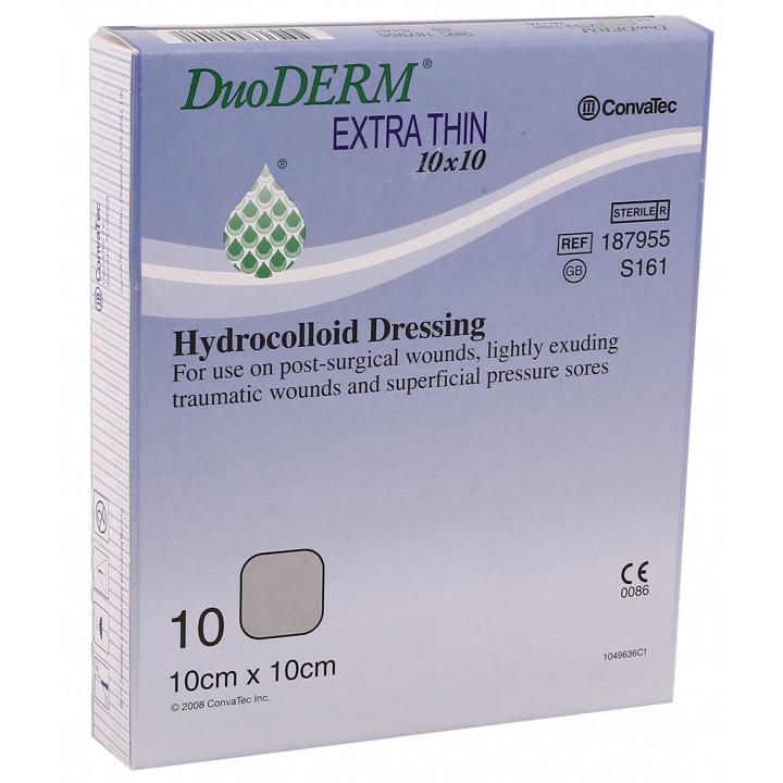 Duoderm Extra Thin Dressing 10 x 10cm