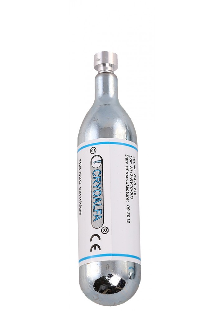 (P) CRYOALFA CYLINDER 16GM (Restricted Product see T&C's)
