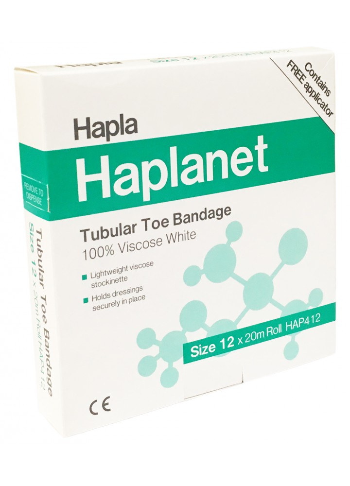 Haplanet Tubular Finger andToe Bandage with Applicator Size 01