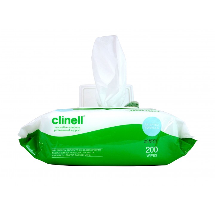 Clinell Universal Wipes 200 Pack 