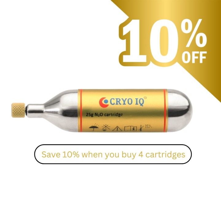 CryoIQ 25gm Cylinders (RESTRICTED PRODUCT)