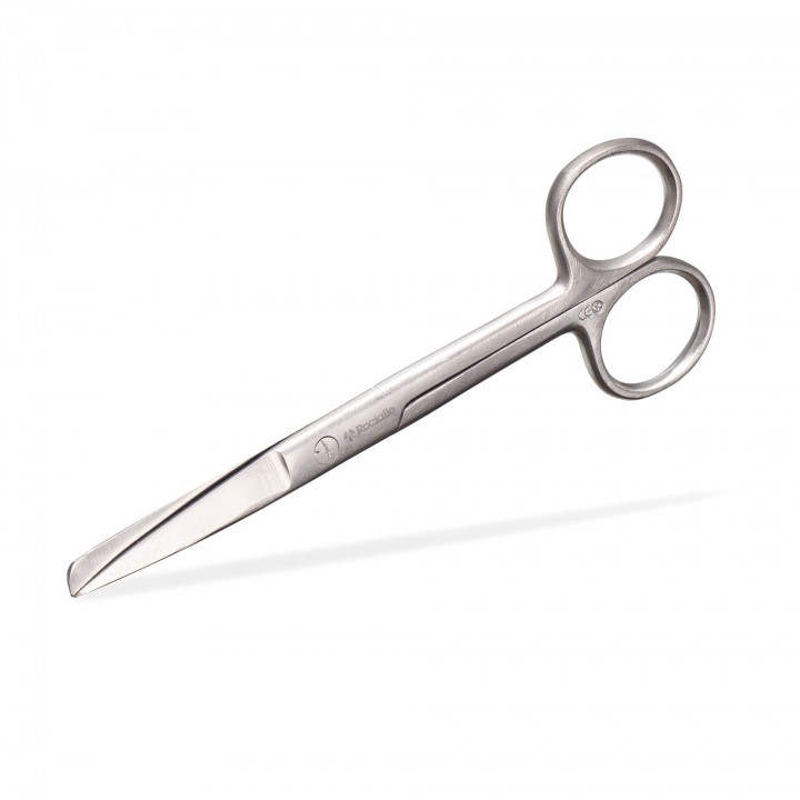 DRESSING SCISSORS BLUNT/SHARP 125MM STRAIGHT