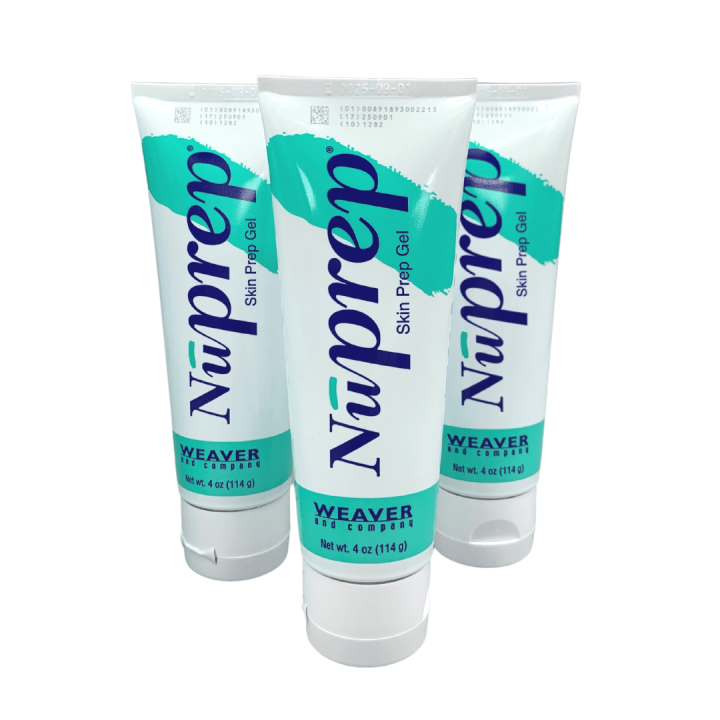 NuPrep Electrode Skin Prep Gel x 3