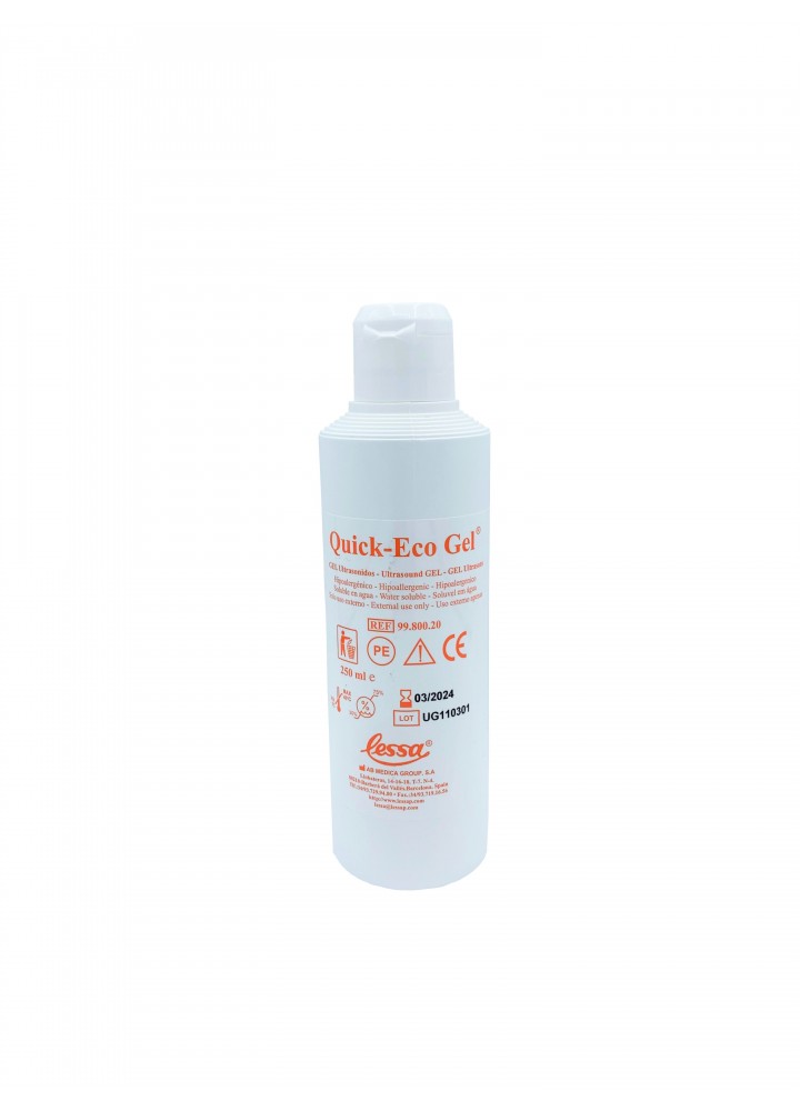 Blue Ultrasound and Laser Quick-Eco Gel (250ml)