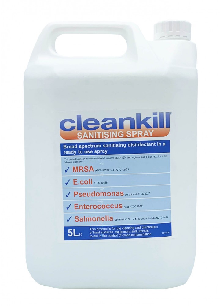 Cleankill Non-Alcoholic Sanitising Surface Spray 