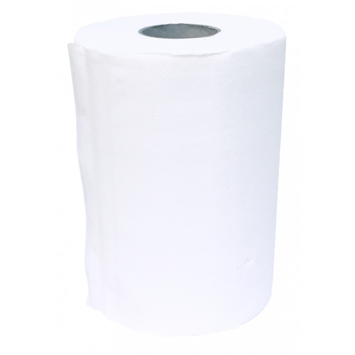 Delta 2 Ply White Standard Centre Feed Rolls 