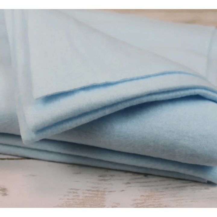 Interweave Single Use Blue Fleece Blanket