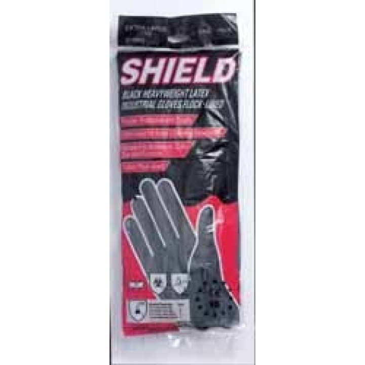 Shield Heavy Duty Black Gloves S-XL
