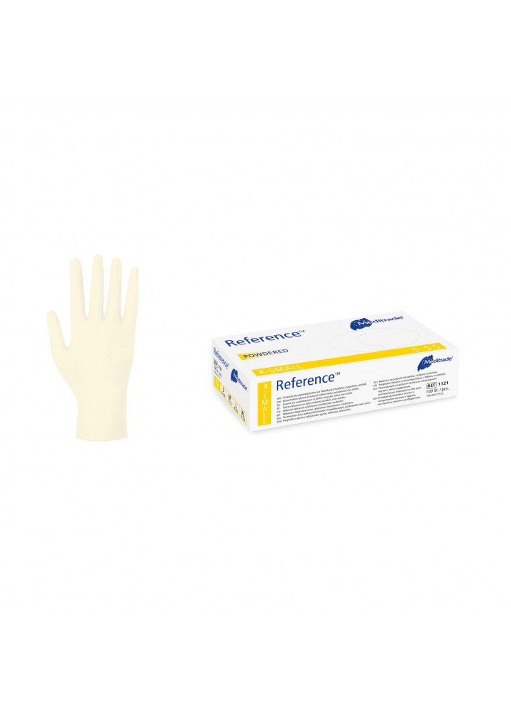 Reference Latex Lightly Powdered Gloves
