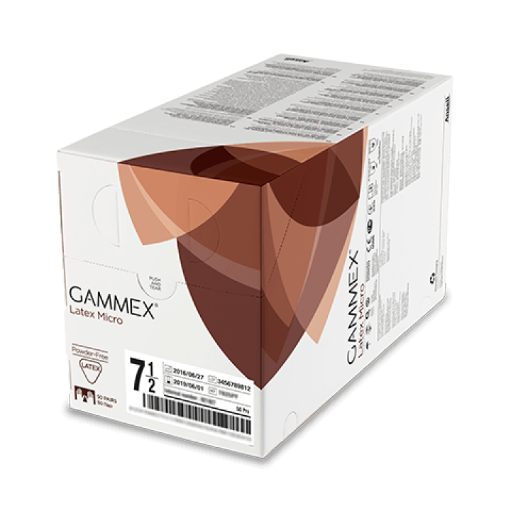 Ansell Gammex Sterile Surgical Latex Micro Gloves