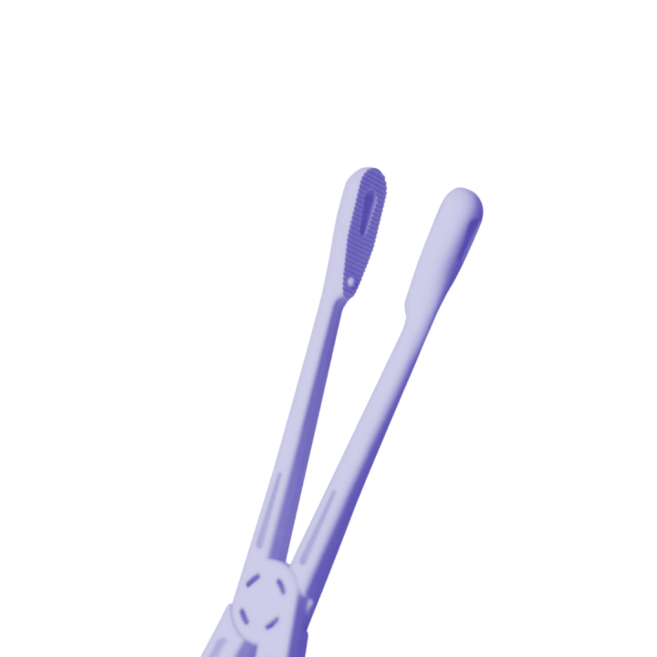 DISPOSABLE SPONGE HOLDING FORCEPS 23.5CM