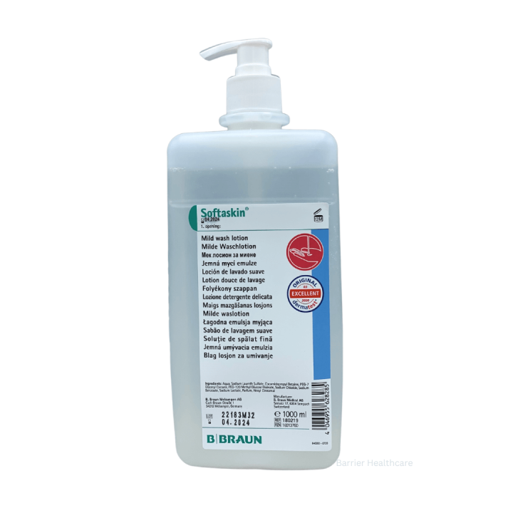 BBraun Softaskin Sensitive Wash Lotion 1L