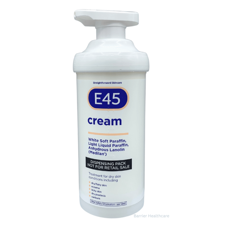 E45 Dermatolgical Moisturising Cream Pump 500g