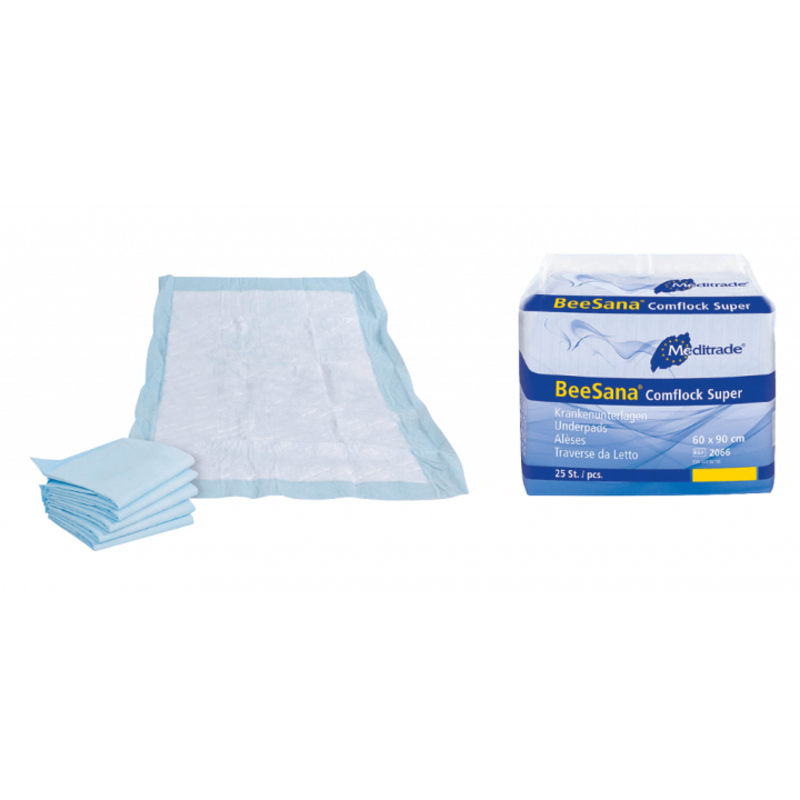 60 x 90cm Comflock Super Incontinence Undersheets