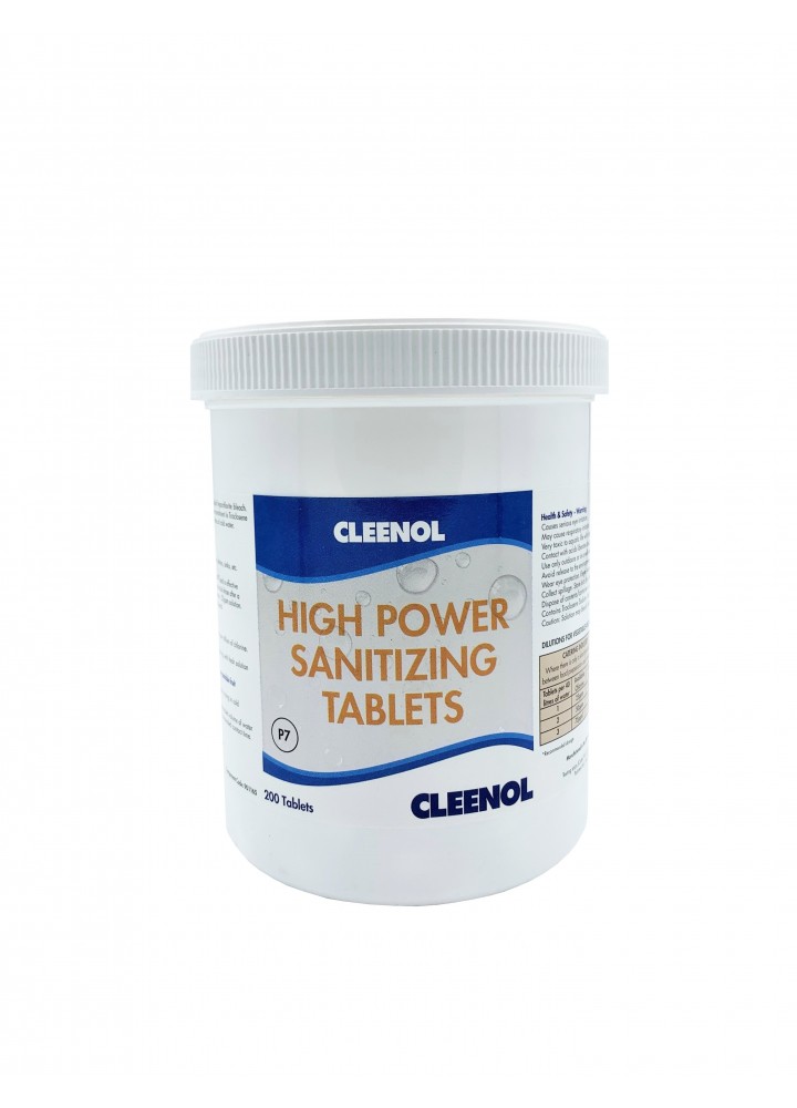 Cleenol High Power Sanitizing Tablets