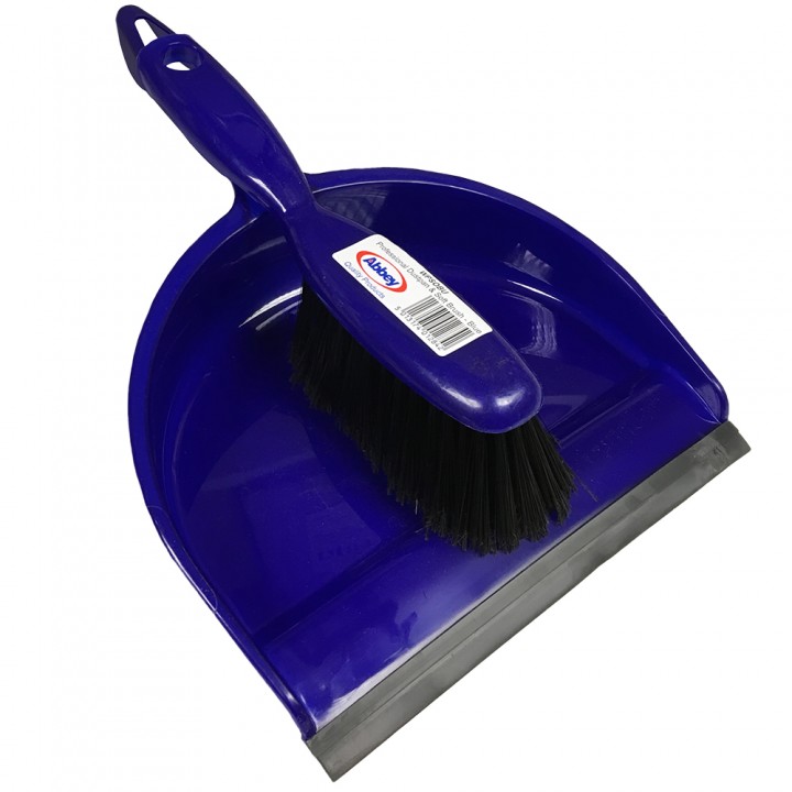 Dustpan & Brush Blue 