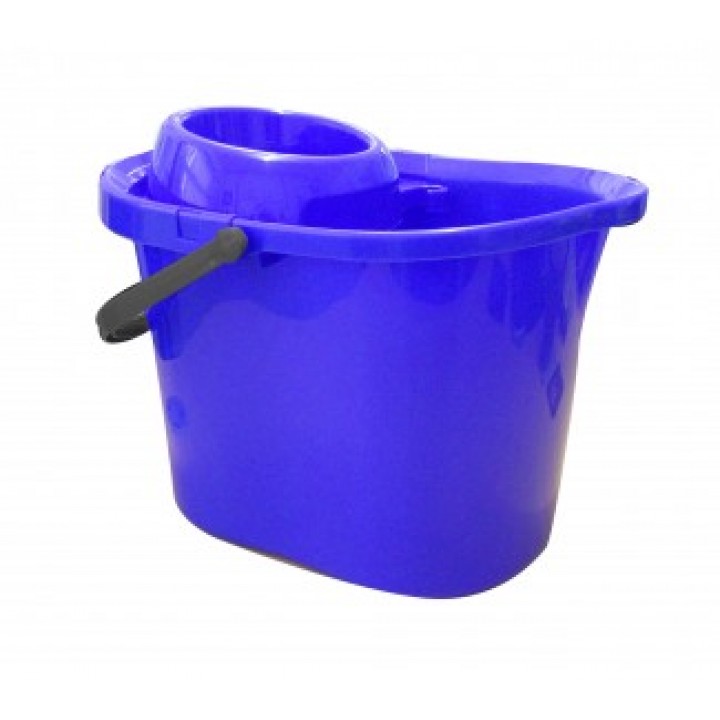 Plastic Mop Bucket Blue 