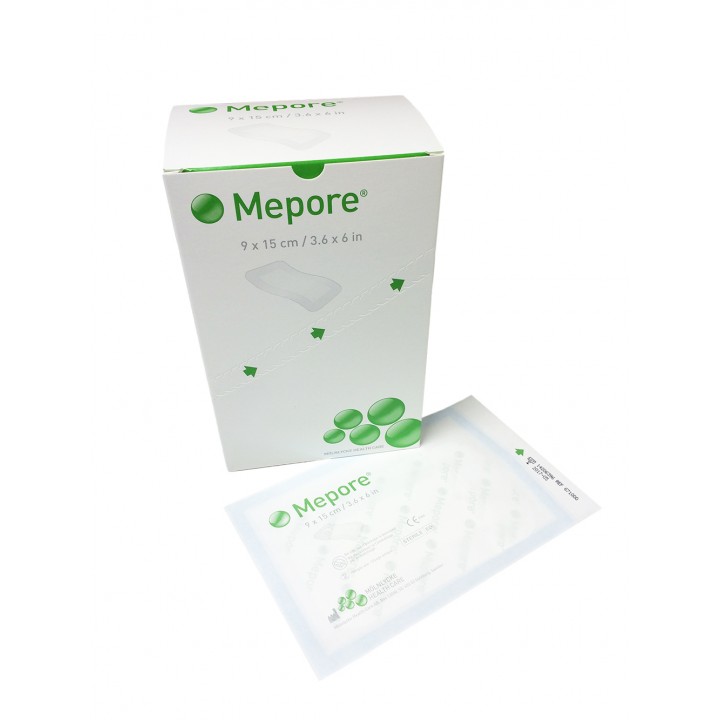 Mepore Adhesive Sterile Dressing size 9 x 15cm