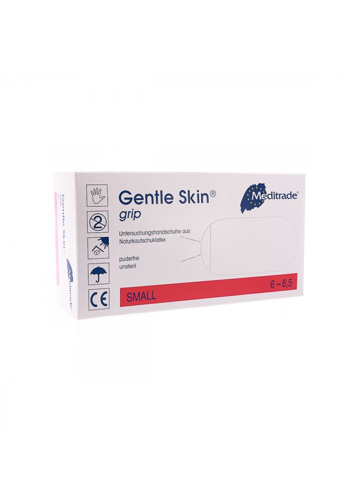 Gentle Skin Small Latex P/ Free Gloves (Discounted Speckled)