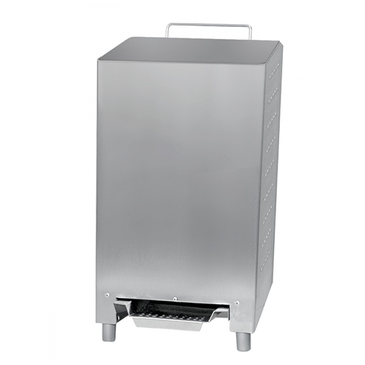 50 Litre Ophardt Stainless Steel Foot Operated Waste Bin