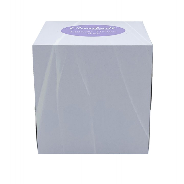Facial Tissues Cube Box 