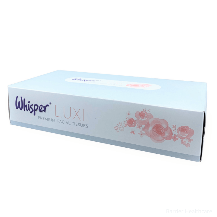 Whisper Luxi Facial Tissues Premium 2 Ply