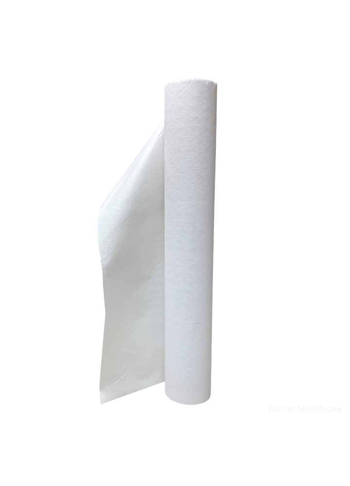 9x Laminated White 20" Couch Roll Water-resistant