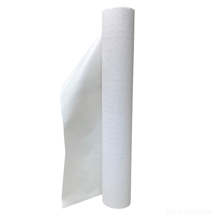 Laminated White 20" Couch Roll Water-resistant