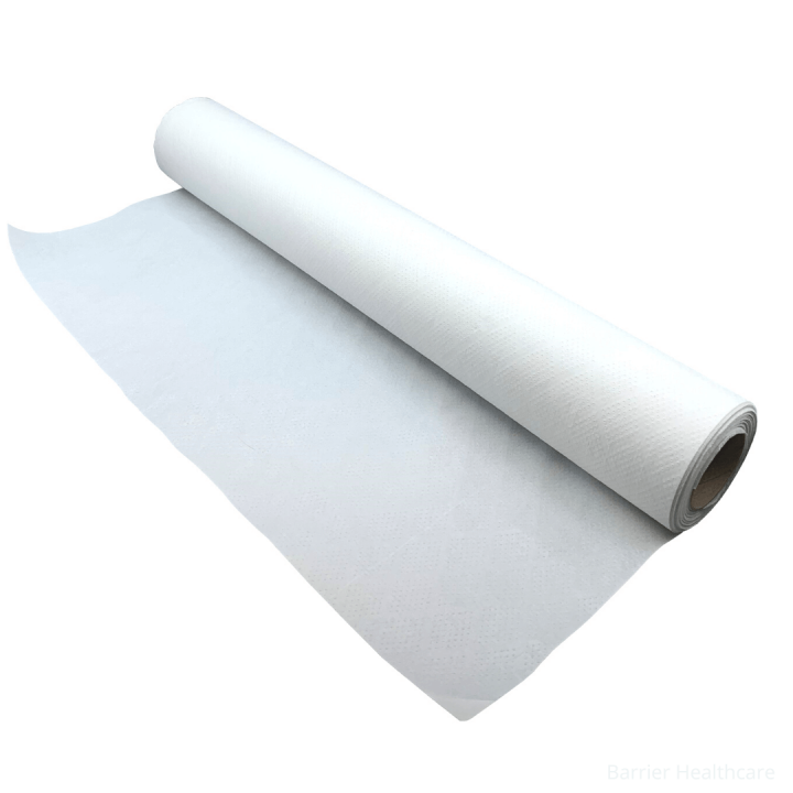 9x Laminated White 20" Couch Roll Water-resistant