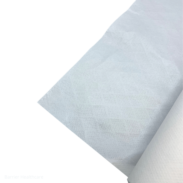 Laminated White 20" Couch Roll Water-resistant