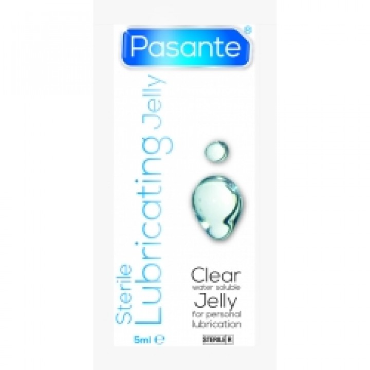 Pasante Sterile Lubricating Jelly Sachets 5ml