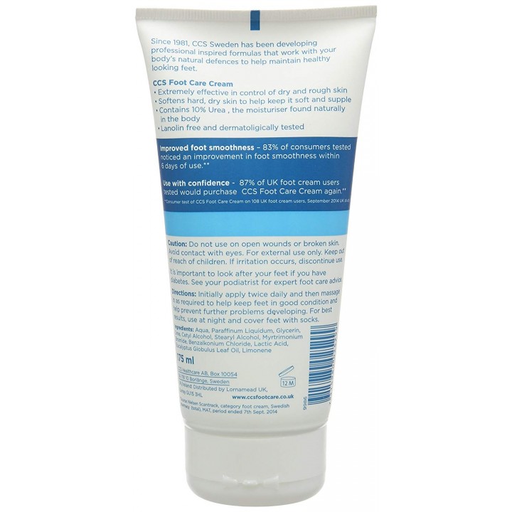 CCS Foot Care Cream 175ml