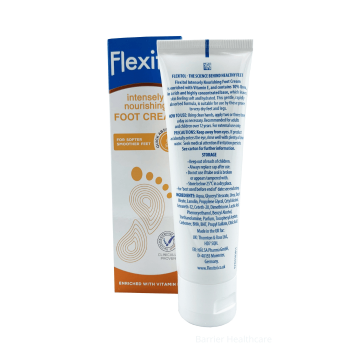 Flexitol Intensely Nourising Foot Cream 85g
