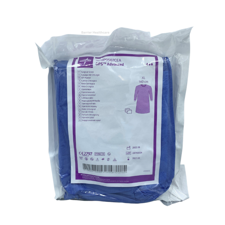 Sterile Surgeons Gown Standard X-Large 140cm 