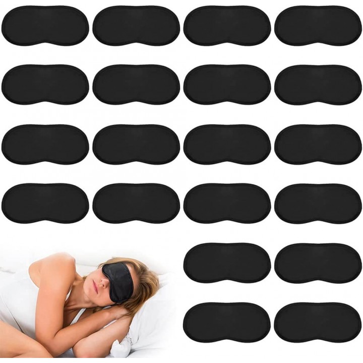 Black Sleep Eye Masks