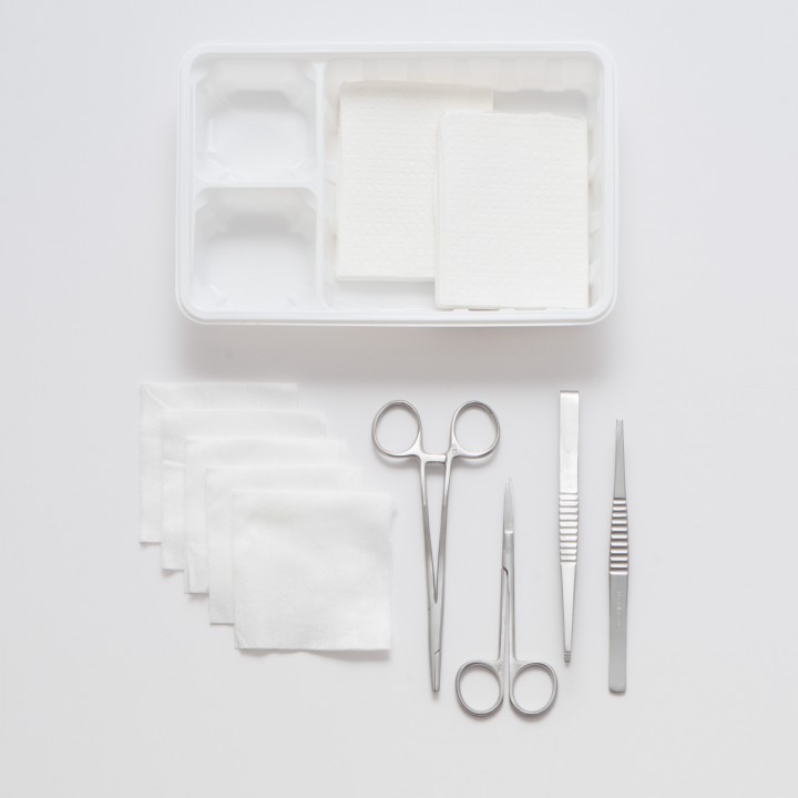 STANDARD SILVER SUTURE PACK