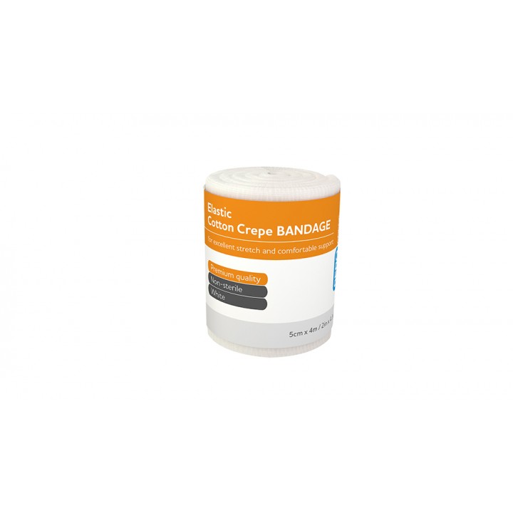Crepe Bandage 5cm x 4.5 Meters