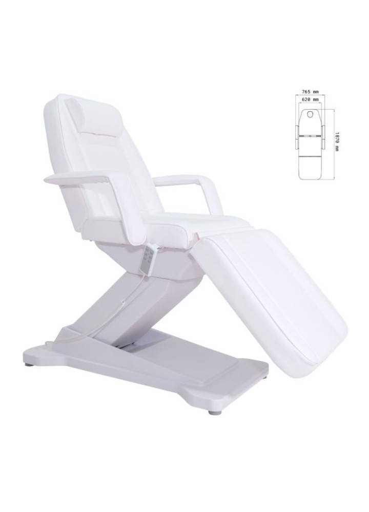 Electric Beauty Couch - 3 Motors - Foot Control