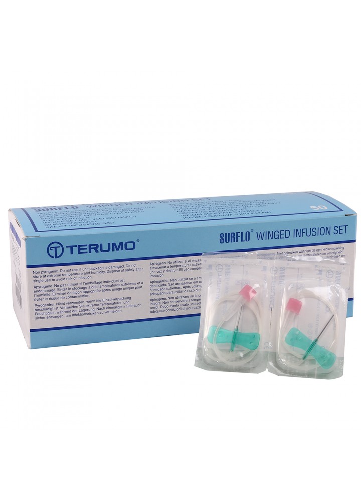 Butterfly Winged Needle Infusion Set 21g Terumo 