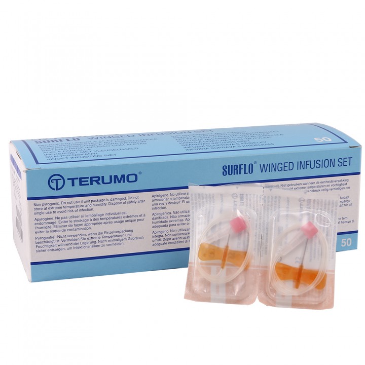 Butterfly Winged Needle Infusion Set 25g Terumo 