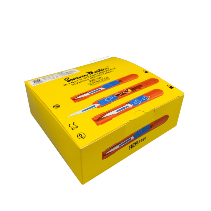 Swann Morton 11P Sterile Retractable Scalpels