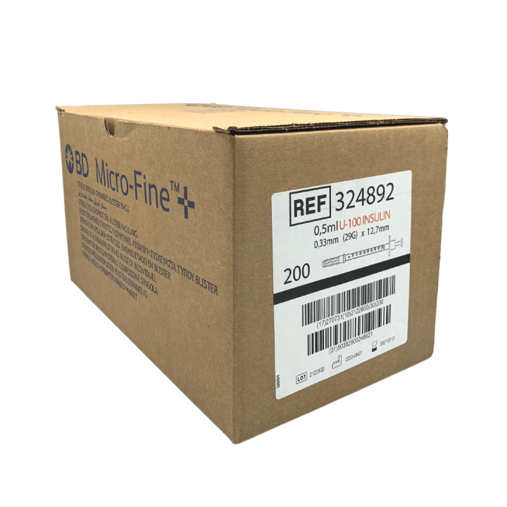 BD Micro-Fine 0.5ml 29g Insulin Syringes