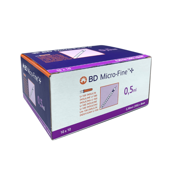 BD Micro-Fine 0.5ml 30g Insulin Syringe 