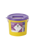 Sharpsguard Cyto 7 Litre Sharps Bin Purple Lid