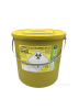Eco Sharps Bin Yellow Lid 11.5 Litre