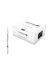 Unisharp 1ml 27G 0.5" fixed needle syringe: White